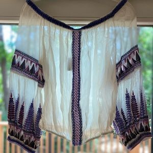 Free People Off The Shoulder Top; Size XS